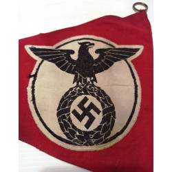 Fanion de Voiture d'Officier du NSDAP - 1er Modèle