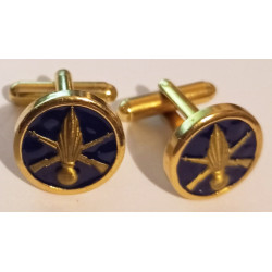 Boutons de manchettes Infanterie Type "Cols de vareuse"