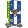 349ème Promotion ENSOA: Major Estin - 93ème Régiment d'Artillerie de Montagne - Matriculé
