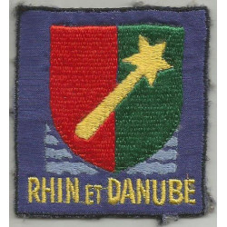 Insigne de bras 1ère Armée Française - Rhin et Danube (2)