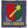 Insigne de bras 1ère Armée Française - Rhin et Danube (2)