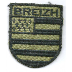 Ecusson "BREIZH" Basse visibilité - Militaires Bretons en Opérations Extérieures