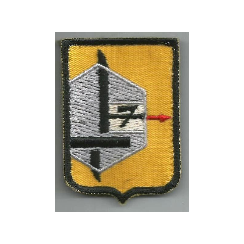 Ecusson Etat-Major et C.M.D. de la 7ème Brigade Blindée - Circonscription  Militaire de Défense de Besançon