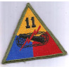 Patch de la 11° Division blindée - 11st armored division US WW2