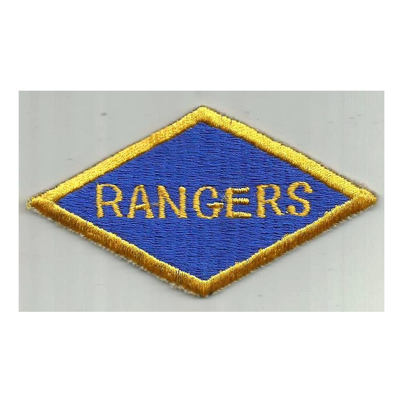 Patch des Bataillons de Rangers - Battalion Diamond Cloth Shoulder Patch US WW2