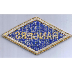 Patch des Bataillons de Rangers - Battalion Diamond Cloth Shoulder Patch US WW2