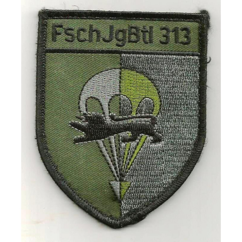 Ecusson velcro 313ème Bataillon Parachutiste Basse Visibilité