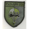 Ecusson velcro 313ème Bataillon Parachutiste Basse Visibilité - Fallschirmjäger Bataillon 313 - Bundeswehr