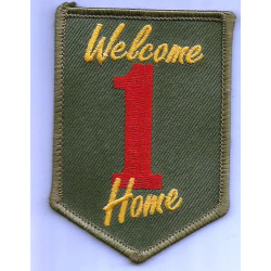 Patch de Retour de Mission de la 1ère Division d'Infanterie US - Guerre en Irak ou Afghanistan