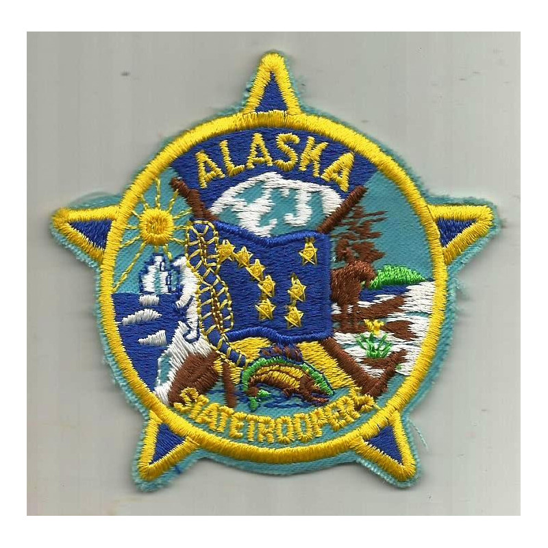 Patch Police de l'Alaska - ALASKA Statetroopers