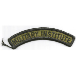 Patch Titre d'épaule Military Institute camouflé - US Vietnam