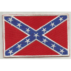 Patch brodé Drapeau Confédéré / Sudiste Américain