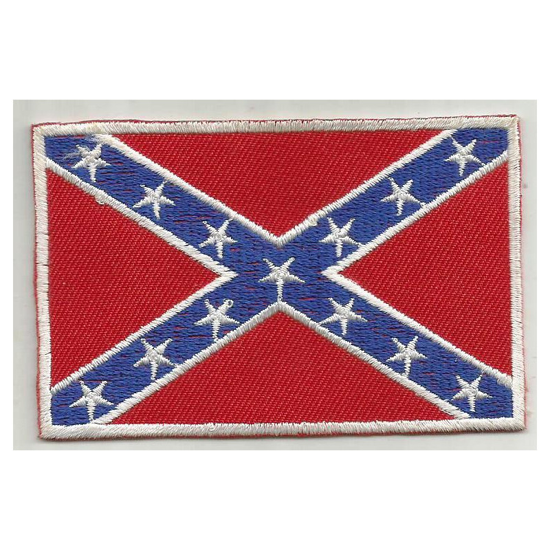Patch brodé Drapeau Confédéré / Sudiste Américain