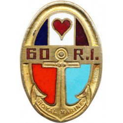 60ème Régiment d'Infanterie - Royal Marine - Guerre 39/45