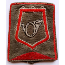 Fourreau d'épaule Listel Rouge du 1er Régiment de Chasseurs