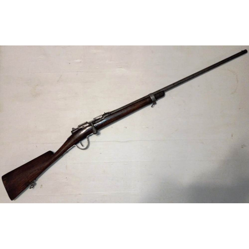 Fusil de guerre Modèle 1866-74 Chassepot/Gras transformé chasse