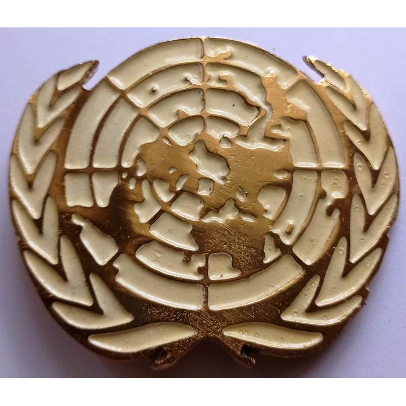 Insigne de béret Organisation des Nations-Unies - Artisanal Guerre du Liban