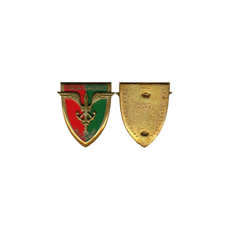Insigne des F.F.A. - Forces Françaises en Allemagne (A&I) Insigne des F.F.A. - Forces Françaises en Allemagne (A&I)