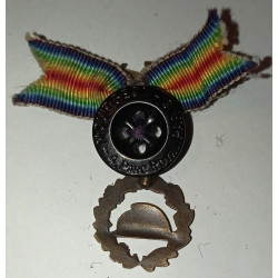 Boutonnière de la Médaille de la Fédération des Anciens Combattants de Haute-Saône - 1914/1918