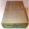 Carton vide de conditionnement de 10 Pansements individuels boites oranges - First Aid Packets US WW2
