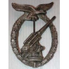 Insigne d'assaut Artillerie Antiaérienne - Abzeichen Flak Luftwaffe dénazifié