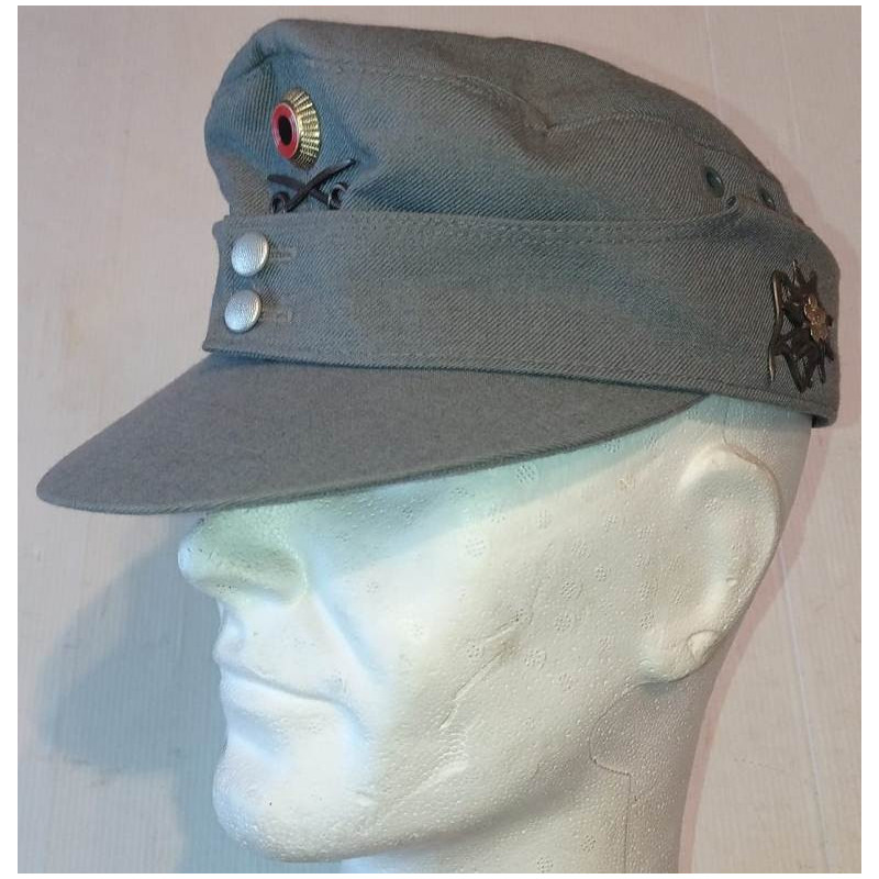 Casquette Troupes de Montagne avec Insignes - Gebirgsjäger Bundeswehr - Armée Allemande