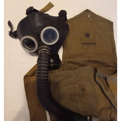 Masque à gaz russe Enfant Modèle 1941 de la Guerre Froide - Union soviétique