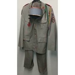 Tenue complète Adjudant-chef: Vareuse + Képi + Pantalon - 1er Régiment de Spahis - 2001