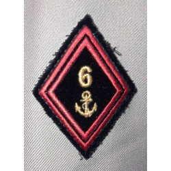 Vareuse TDF Génie + Losange du 6ème Régiment du Génie - Troupes de Marine NEUVE