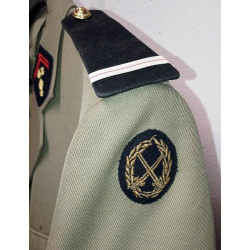 Tenue complète d'Adjudant: Vareuse + Képi + Pantalon - 42ème régiment d'Infanterie - 1988
