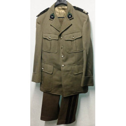 Tenue Hiver Lieutenant-colonel: Vareuse + Pantalon - 12ème Régiment de Cuirassiers - Années 60/70