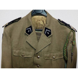 Tenue Hiver Lieutenant-colonel: Vareuse + Pantalon - 3ème Régiment de Hussards - 1973