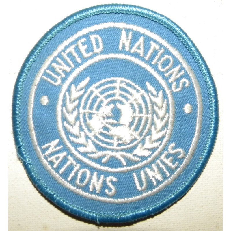 Patch Opérations Extérieures O.N.U. - Organisation des Nations-Unies à coudre