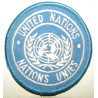 Patch Opérations Extérieures O.N.U. - Organisation des Nations-Unies à coudre