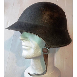 Casque Suisse Modèle 1940 modifié 1943 bétonné Après-guerre JUS