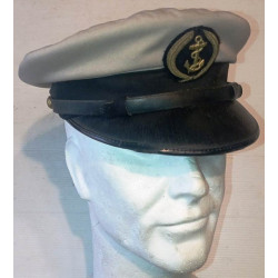 Casquette Officier Marinier Second Maître - Marine Nationale - Guerre du Tonkin / Indochine