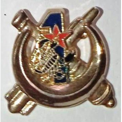 Réduction Pin's de calot de l'Insigne du 54ème Régiment d'Artillerie - 1ère Batterie