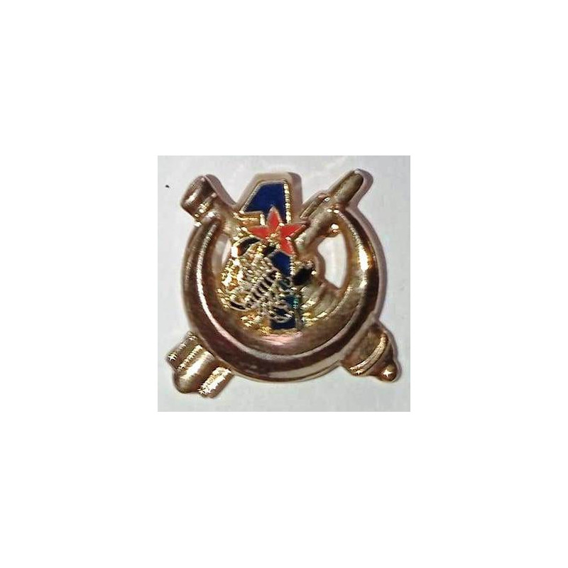 Réduction Pin's de calot de l'Insigne du 54ème Régiment d'Artillerie - 1ère Batterie