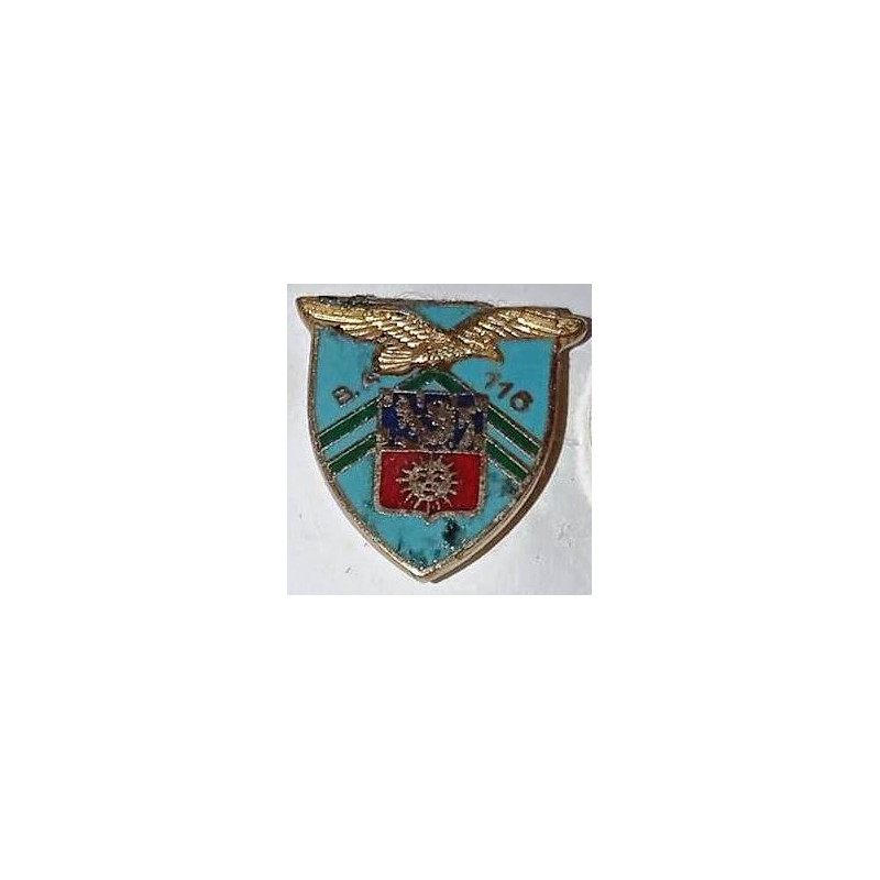 Réduction Pin's de l'Insigne de la Base Aérienne 116 de LUXEUIL-LES-BAINS