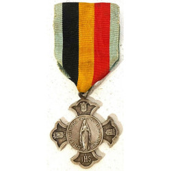 Médaille de Pèlerinage Franche-Comté à Lourdes - Sainte hostie de Faverney (1)