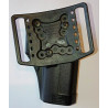 Holster gaucher noir Serpa CQC Blackhawk pour Pistolet Glock 17/22/31