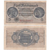 5 Reichsmark Reichskreditkassen Série W