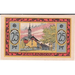 25 Pfennig Zeulenroda - Type Eglise