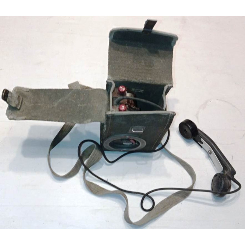 Téléphone de campagne Bundeswehr Feldtelefon 1950's 60's