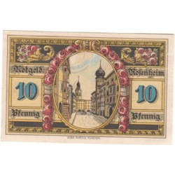 10 Pfennig Rosenheim