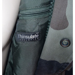 Parka Veste matelassée Hiver camouflage Centre-Europe Armée de l'Air française Occasion