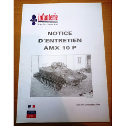 E.A.I. : Manuel Notice d'Entretien AMX 10 P - Char Armée Française