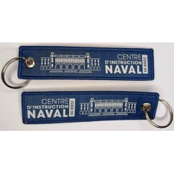 Porte-Clés Flamme : Centre d'Instruction Naval de Brest / Marine Nationale