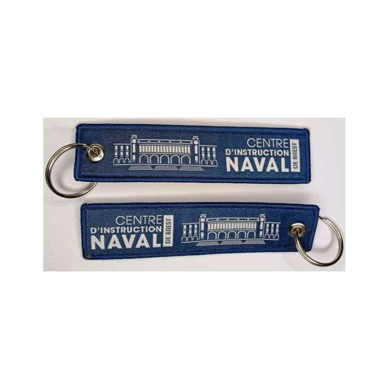Porte-Clés Flamme : Centre d'Instruction Naval de Brest / Marine Nationale