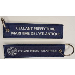 Porte-Clés Flamme : Ceclant Préfecture Maritime de l'Atlantique / Marine Nationale